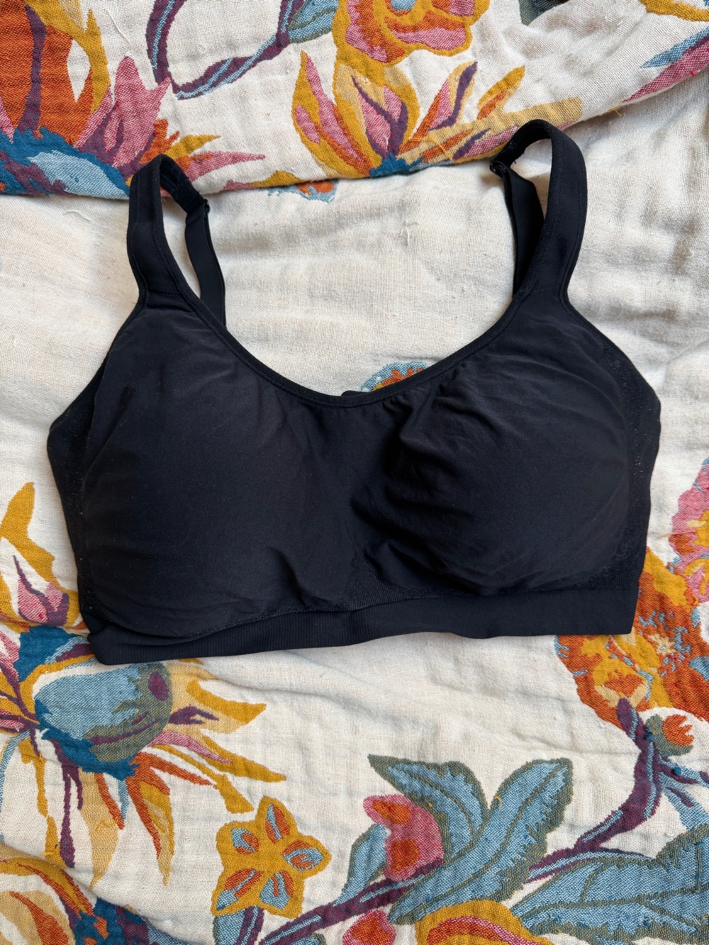 True kind Black Wireless Comfort Bra - Women Intimates & Sleepwear